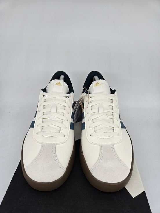 adidas Men\'s VL Court 3.0 JR8635 White Teal Shoes Size 9.5 New main image 7